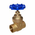 Thrifco Plumbing 1/2 Inch CXC Brass Gate Valve, No Lead 6418013